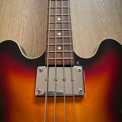 1997 Epiphone Rivoli VC Vintage Sunburst Made in Korea Peerless factory image 13