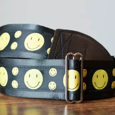 Souldier Misfit Smiley Face Guitar Strap image 2