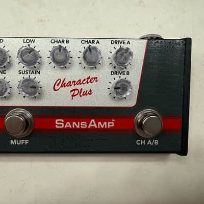 Tech 21 SansAmp Character Plus English Muffy Overdrive Guitar Effect Pedal image 3