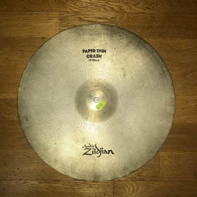 Zildjian 15" A Series Paper Thin Crash Cymbal 1983 - 2005