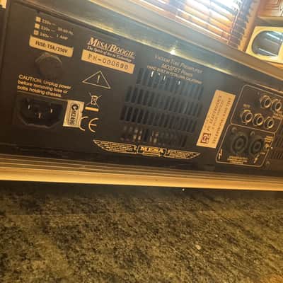 Immagine Mesa Boogie M6 Carbine 600-Watt Rackmount Bass Amp Head 2008 - 2017 - Black - 3