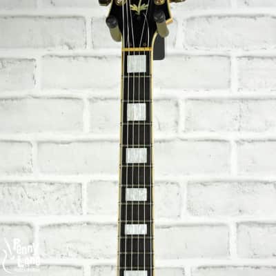 Epiphone Emperor MIJ Natural Electric Hollow Body Archtop Guitar with Gig Bag - 1987 image 5