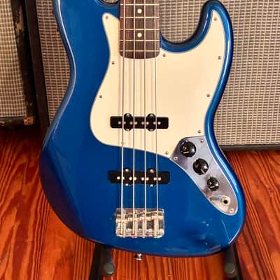 2006 Fender Standard Jazz 60th Anniversary Electron Blue image 5