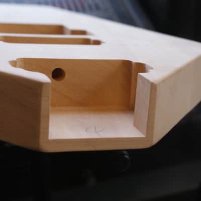 Coffin Shaped Electric Guitar For Project, Graveyard D Style, make it your own!! image 7