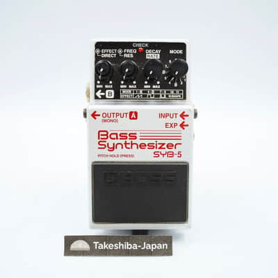 Boss SYB-5 Bass Synthesizer Pedal | Reverb