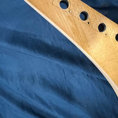 Lasido Jackson style 80s Pointy neck maple with ebony fingerboard image 6