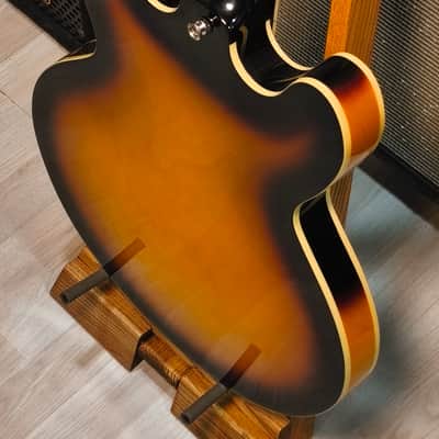 Epiphone Casino 2021 Vintage Sunburst signed by Carlos Raya image 16