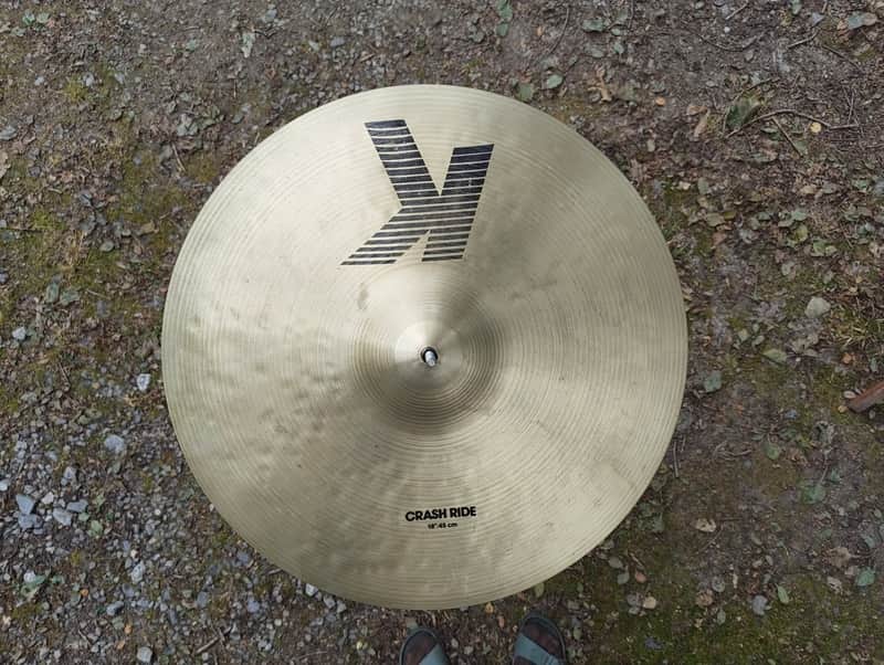 Zildjian crash ride 18 inch image 1