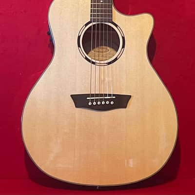 Washburn acoustic electric guitar image 1