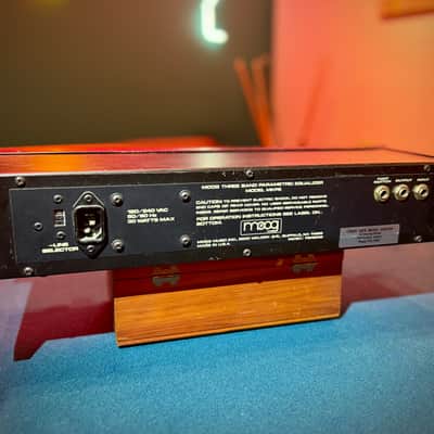 Moog MKPE Three Band Parametric Equalizer 1970s - Black image 5