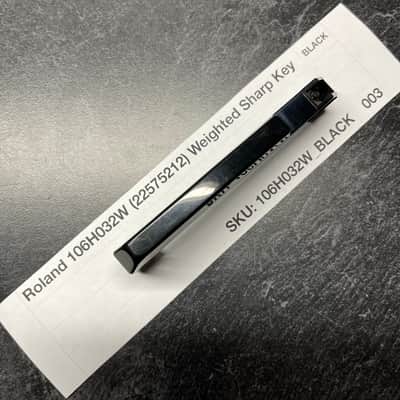 ORIGINAL Roland Replacement Weighted SHARP/BLACK Key (106H032W) for D-50, JX-8P, JX-10, Juno-2, etc (SK-361 keybeds)