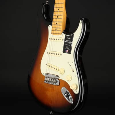 Fender American Professional II 70th Anniversary Stratocaster, Maple Fingerboard in 2-Color Sunburst #US230002692 image 2