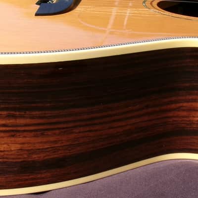 2009 Yairi WY-1 Bob Weir Model, Electric Acoustic Guitar with cutaway professional grade Natural+K Yairi Had Case plus more extras image 17