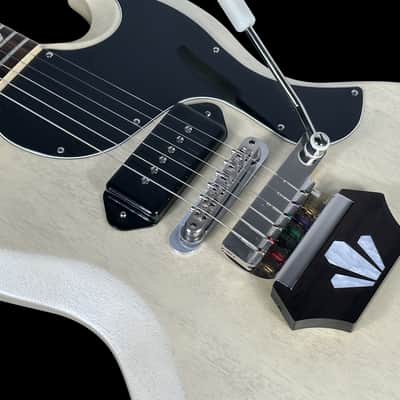 2020 Gibson SG Junior 1962 Custom Shop Brian Ray Signature ~ White Fox image 5