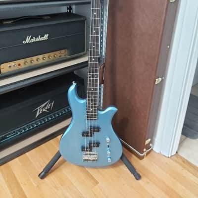 B.C. Rich Eagle Bass 80s - Blue image 1