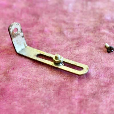 Vintage 1950's Gibson Les Paul Standard Pickguard Bracket Burst Goldtop 1959 image 6