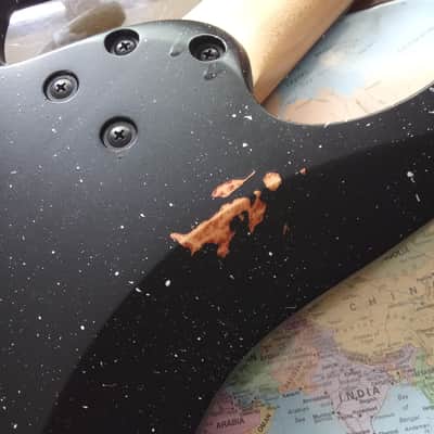 Ibanez KOMRAD20 REPAINTED body case Brian Head Welch rgd komrad image 3
