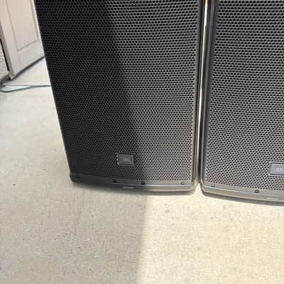 JBL 2 (two) JBL EON612 2-Way 1000-Watt 12" Active Loudspeakers 2010s - Black 2024 - Black image 2