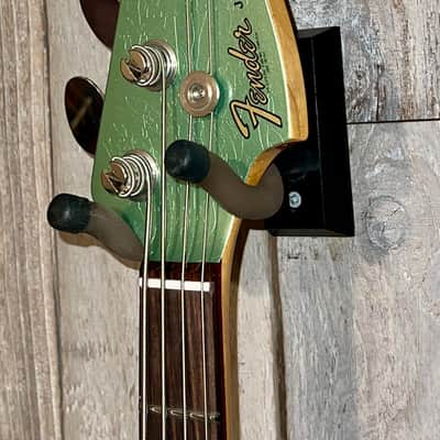 NEW Fender Custom Shop Limited Edition '60s Jazz Bass Deluxe Closet Classic - Aged Sage Green Metallic, Pro Set Up Included! Ships Fast and Free! image 6