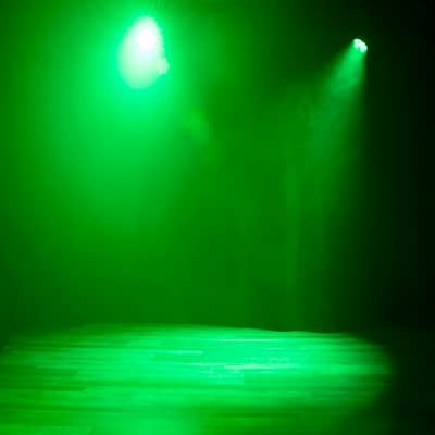 (4) American DJ Focus Flex L7 Wireless DMX Moving Head Lights+Control+Hazer+Bag image 11
