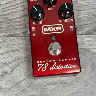 MXR M78 Custom Badass '78 Distortion 2011 - Present - Red image 1
