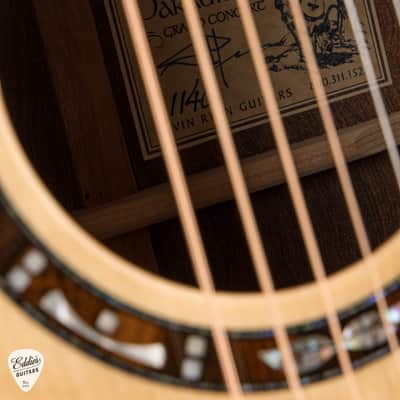 2022 - Kevin Ryan Paradiso Grand Concert Signature Series - Flamed Port Orford Cedar & Brazilian Rosewood image 21