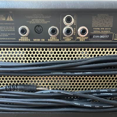 EVH 5150 III S EL34 3-Channel 50-Watt 1x12" Guitar Combo 2019 - Present - Black image 13