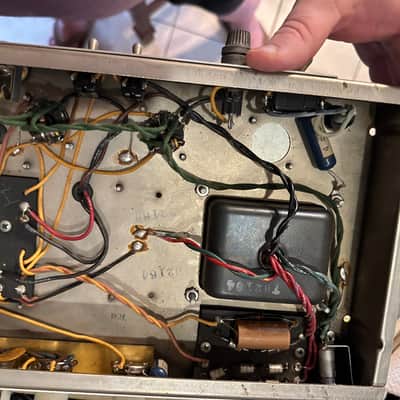 Fender Bassman 6G6-B Brownface 50-Watt 2x12" Piggyback Guitar Amp 1963 - 1964 - Blonde image 6