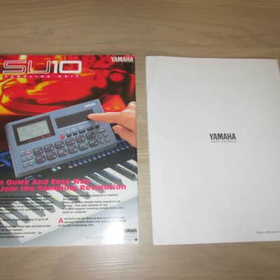 Yamaha CS1x Synthesizer Original Owner's Manual + Data List '96- Synthesizer Brochure/Catalog image 2