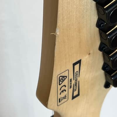 Ibanez GRG7221QA-TBB Gio with Purpleheart Fretboard 2020 - 2021 - Transparent Blue Burst image 7