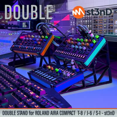 DOUBLE STAND for Roland AIRA Compact P-6 / T-8 / J-6 / S-1 image 10