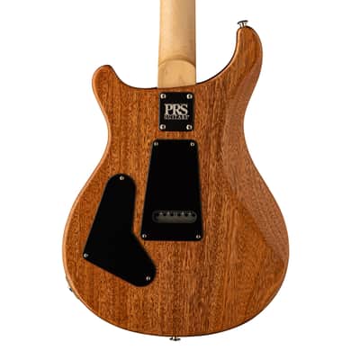 PRS CE 24 Electric Guitar - Black Top w/Natural Back image 7