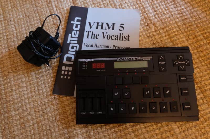 DigiTech VHM 5 Vocalist Vocoder FX – RARE – Harmony Processor image 1