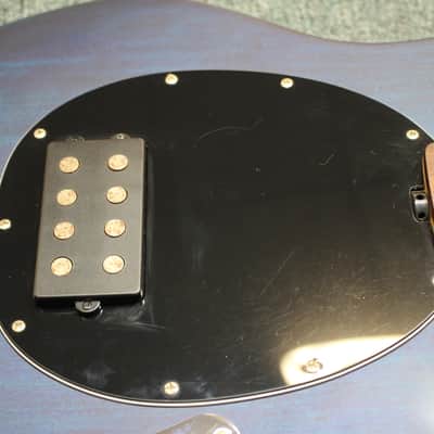 Sterling SUB StingRay Ray4 Electric Bass Guitar Trans Blue Satin image 5