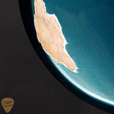 2024 - Suhr Eddie's Guitars Exclusive Roasted Classic JM Antique - Ocean Turquoise Metallic image 17