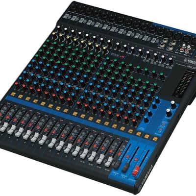 Yamaha MG20 20-Input 6-Bus Mixer,Black image 2