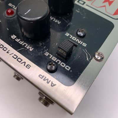 Electro-Harmonix Double Muff Fuzz / Overdrive 2000s - Black / Red / Gray image 4