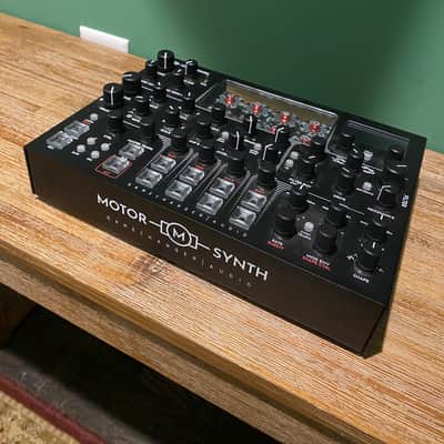Gamechanger Audio Motor Synth Electro-Mechanical Desktop Synthesizer 2020 - 2022 - Black image 1