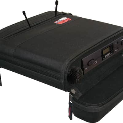 Gator GM-1WEVAA Lightweight Half-Rack Wireless Mic/Instrument System Case