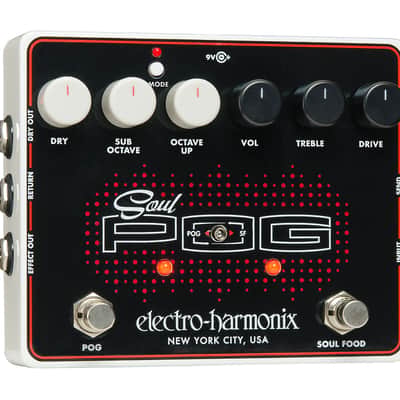 Electro-Harmonix SOUL POG Multi-effects Pedal: Nano POG, Soul Food, 9.6DC-200 PSU included image 1