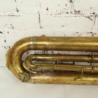 RARE Vintage C.G. Conn EEb Contrabass Sarrusophone *Completely Overhauled* image 7