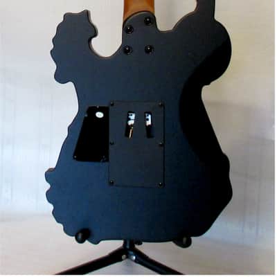 Firefly FFSL-MBKSL-744 Classic Series Electric Guitar (Shredder) - Black with White Skull and Bones body. image 7