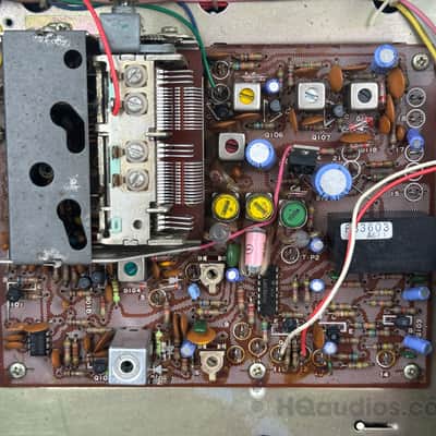 Vintage Morse 2500 Receiver - Fully Recapped & Serviced –Green VU Meters-1yr WRT image 21