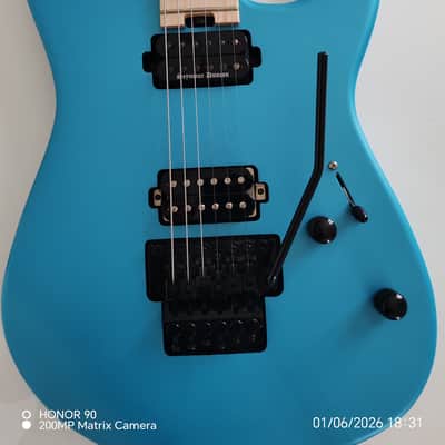 Charvel Pro-Mod San Dimas Style 1 HH FR M 2019 - Present - Matte Blue Frost image 2