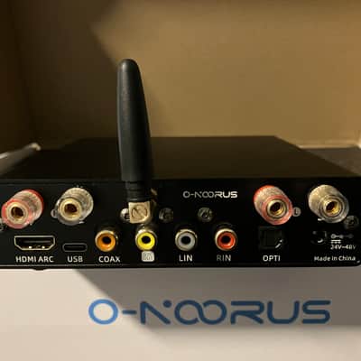 O-NOORUS D4 2-Channel Class D 200W Desktop Amplifier, Bluetooth, HDMI ARC USB image 3