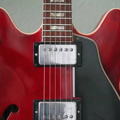 Vintage 1969 Gibson ES-335 Cherry Nitro Refinish image 7