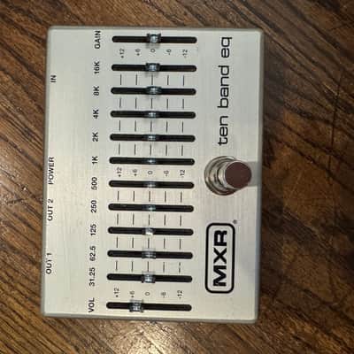 MXR M108S Ten Band EQ 2016 - Present - Silver image 1