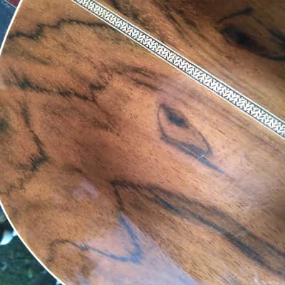 Vantage VR 200 12 fret parlor guitar 1980s Natural image 9