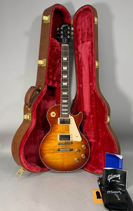 2021 Gibson Les Paul Standard 50s Iced Tea Burst w/OHSC