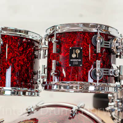 Sonor Momentum Maple Red Pearl 5pc Shell Pack – Made in Germany – New image 4